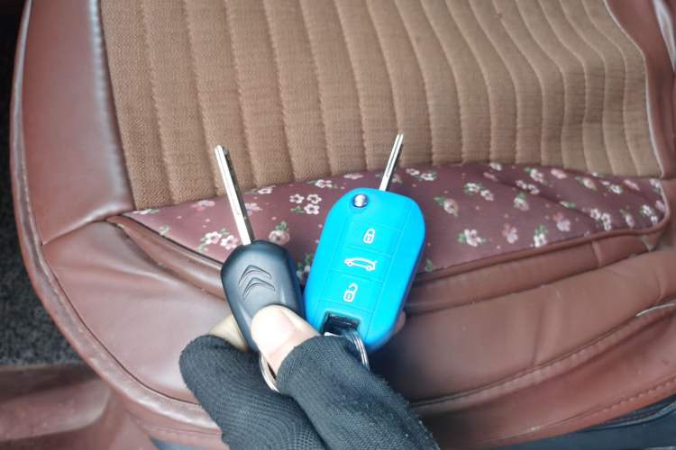 Used Citroen C3-XR 2018 1.6L Manual Pioneer Model Vehicle Key