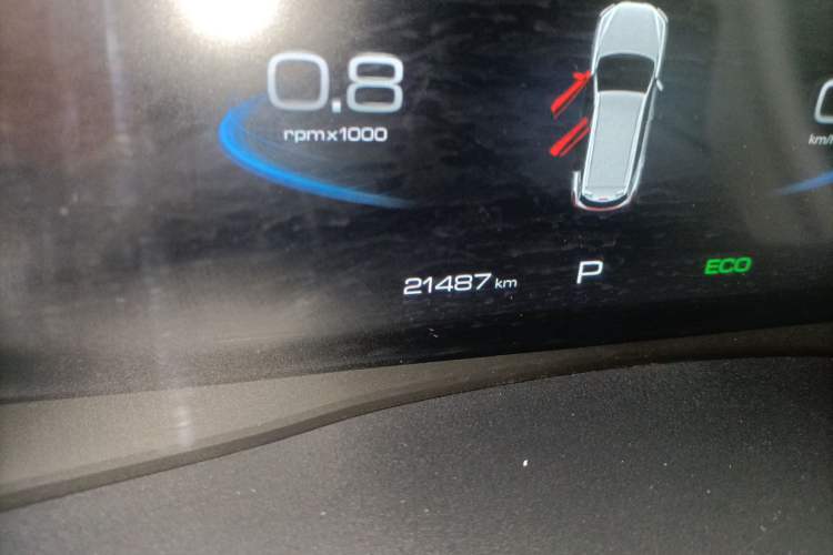 Used Haval H6 2021 China Trend Edition 1.5 GDIT Automatic Champion Version Odometer Close Up