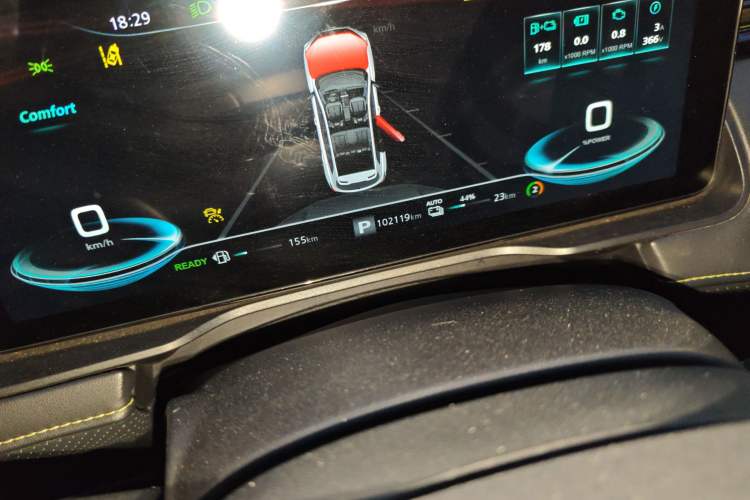 Used Roewe RX5 New Energy 2021 ePLUS National Trend Ronglin Flagship Edition Odometer Close Up