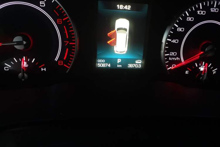 Used Haval H6 2021 1.5T Automatic Champion Edition Odometer Close Up