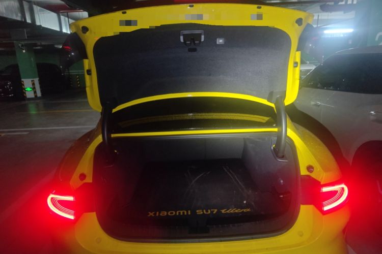 Used Xiaomi Auto SU7 Ultra 2025 Ultra Model Trunk