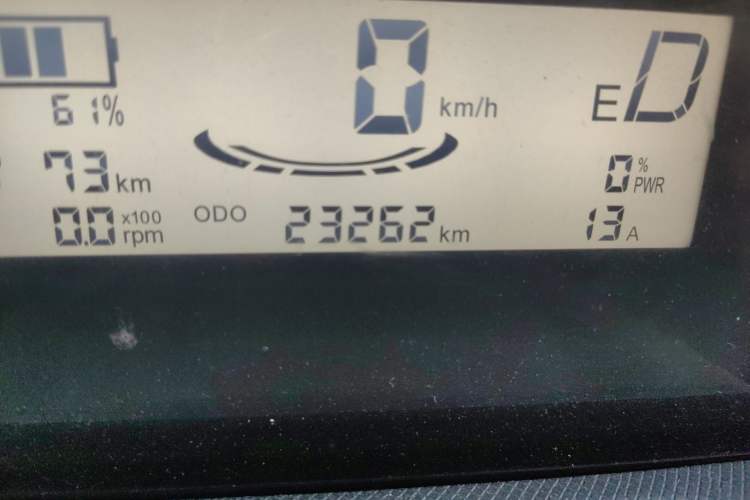 Used Wuling Hongguang MINIEV 2020 Lite Version Lithium Iron Phosphate Odometer Close Up