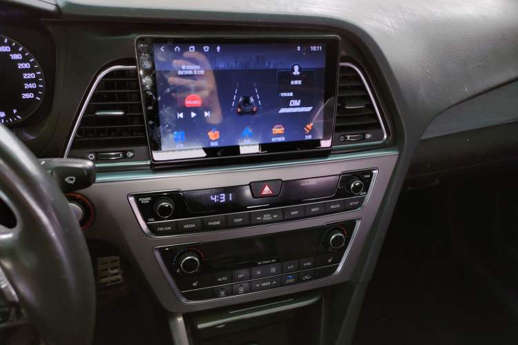 Used Hyundai Sonata 2015 1.6T GLS Smart Model Audio And AC Panel