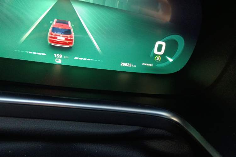 Used Roewe RX5 New Energy 2017 ERX5 EV400 Electric Internet Flagship Edition Odometer Close Up