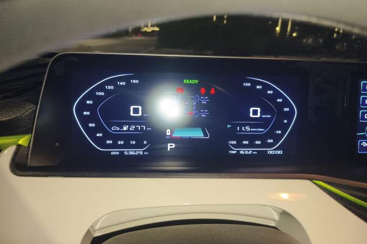 Used CHANGAN OSHAN Benni E-Star 2020 Heartbeat Edition NMC Lithium Instrument Cluster