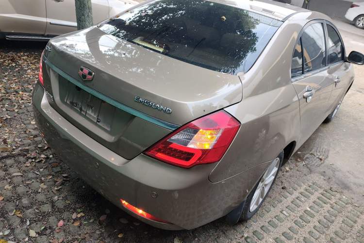 Used Geely Auto Classic Emgrand 2013 Sedan 1.5L Manual Elite Model Rear Right 45 Deg