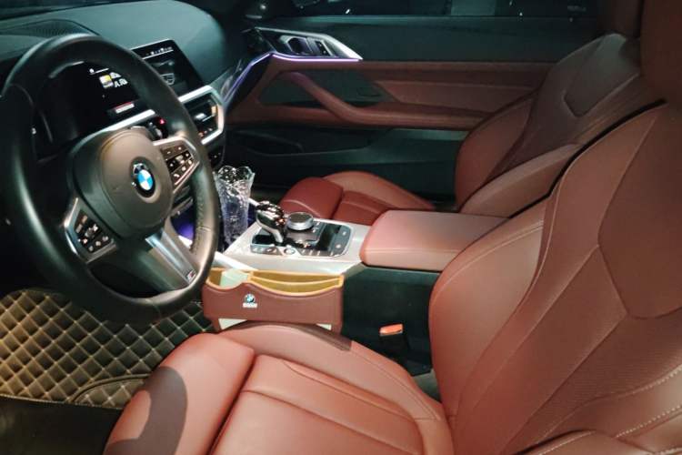 Used BMW 4 Series 2022 Second Facelift 430i Convertible M Sport Night Edition Package Left Front Seat