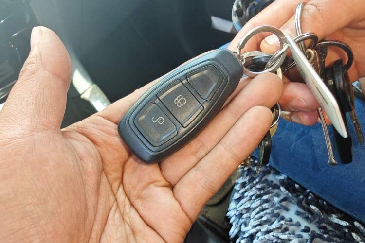 Used Ford EcoSport 2017 1.5L Automatic Prestige Model Vehicle Key