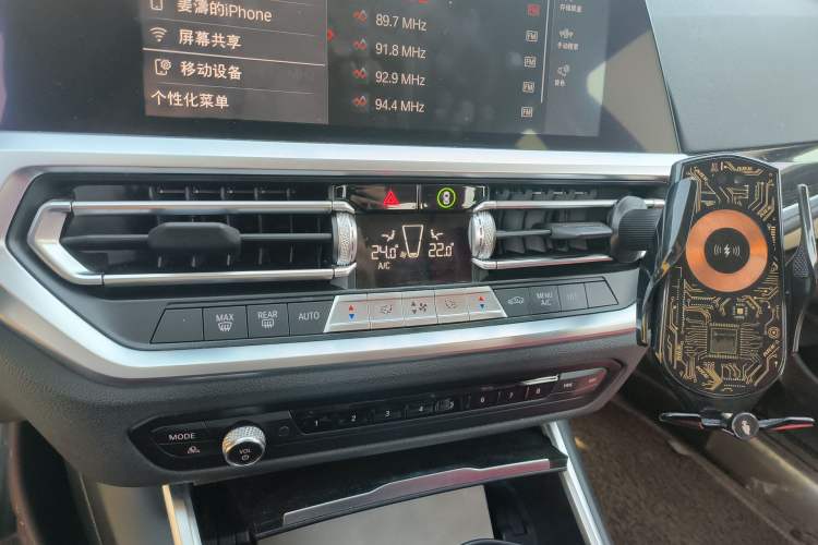 Used BMW 3 Series 2021 Second Facelift 325Li M Sport Package Audio And AC Panel