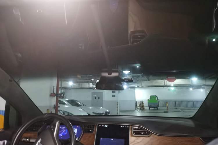 Used Tesla Model X 2019 Long-Range Version Headliner