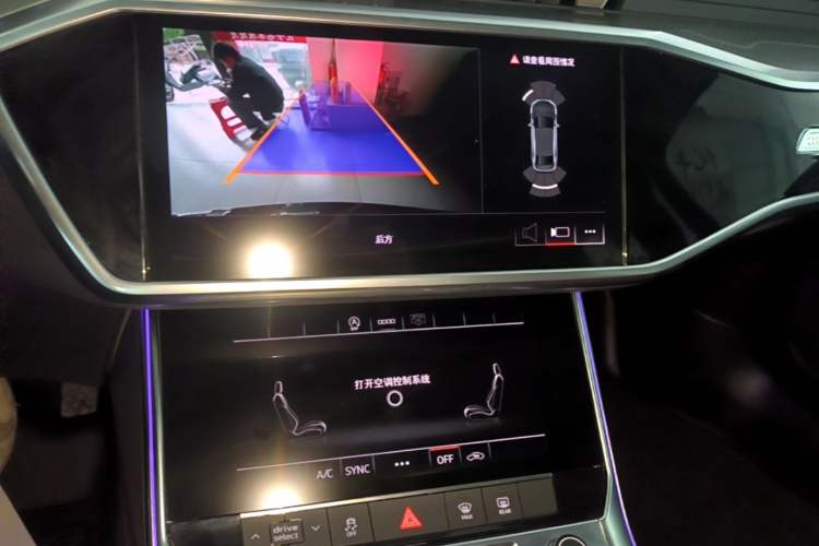 Used Audi A6L 2021 40 TFSI Luxury Prestige Edition Audio And AC Panel