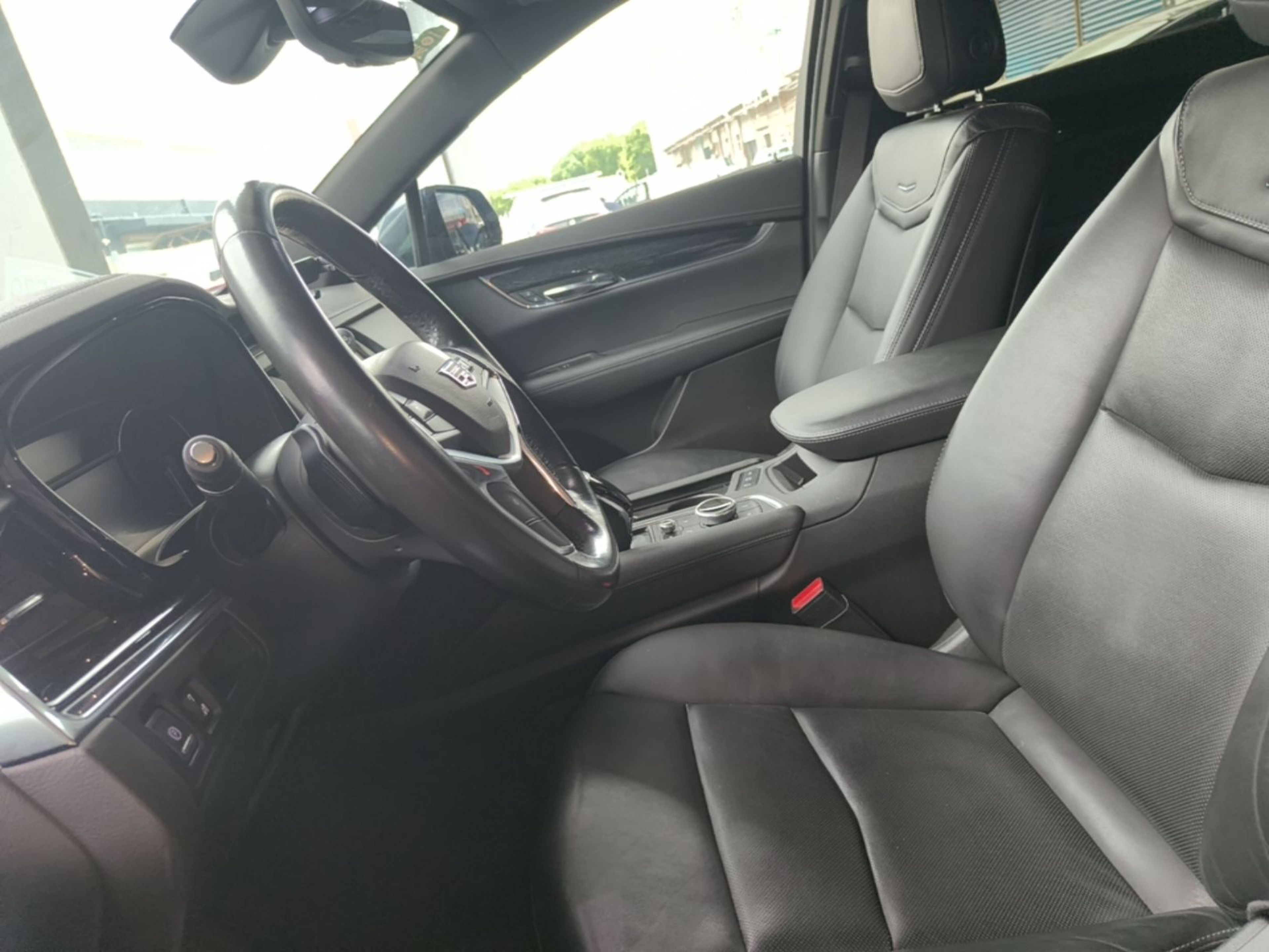 Vordere Reihe im Auto