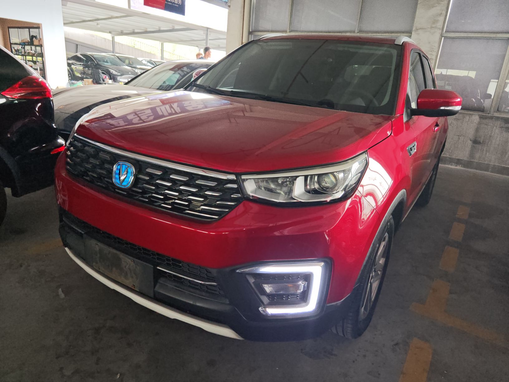 Parte inferior delantera