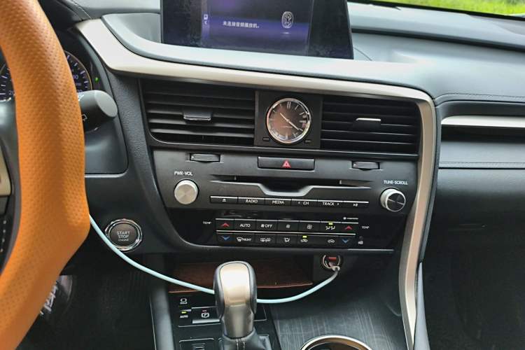 Used Lexus RX  Audio And AC Panel