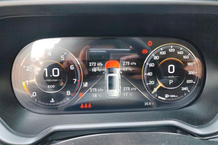 Used GAC Trumpchi GS4 2022 270T Automatic Smart Drive Technology Edition Instrument Cluster