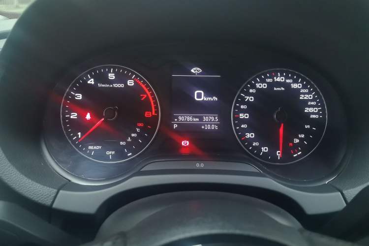 Used Audi A3 2020 Restyled Limousine 35 TFSI Ambition Version China VI Odometer Close Up