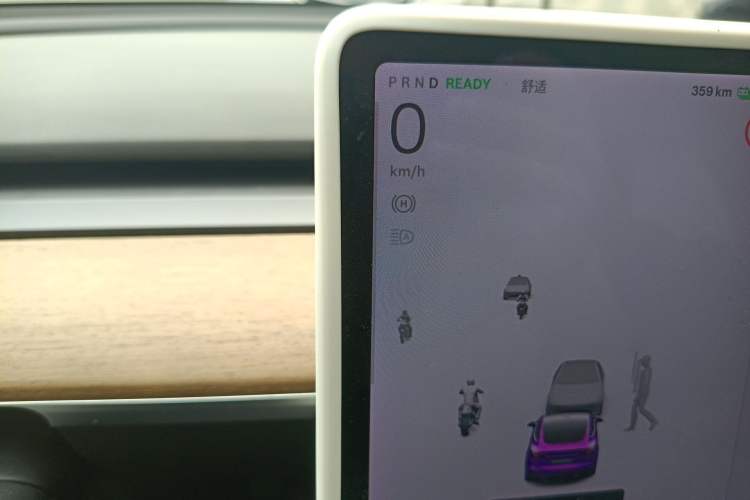 Used Tesla Model 3 2020 Refreshed Version Long-Range Rear-Wheel Drive Instrument Cluster