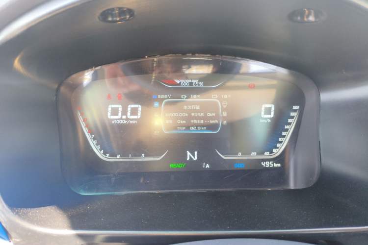 Used SRM New Energy T3L EV 2025 Model—Fudi 42.3 kWh, 3.2-meter Flatbed Truck
