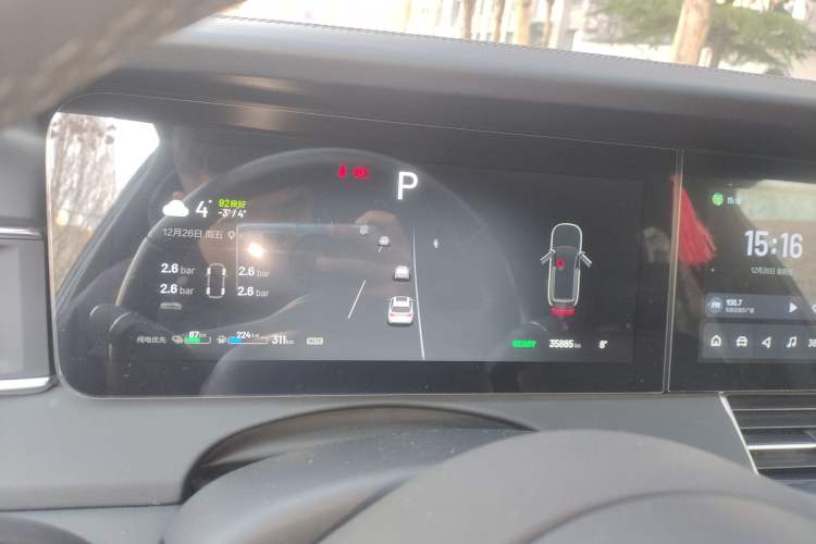 Used Li Auto ONE 2021 Extended-Range 6-Seater Version Instrument Cluster