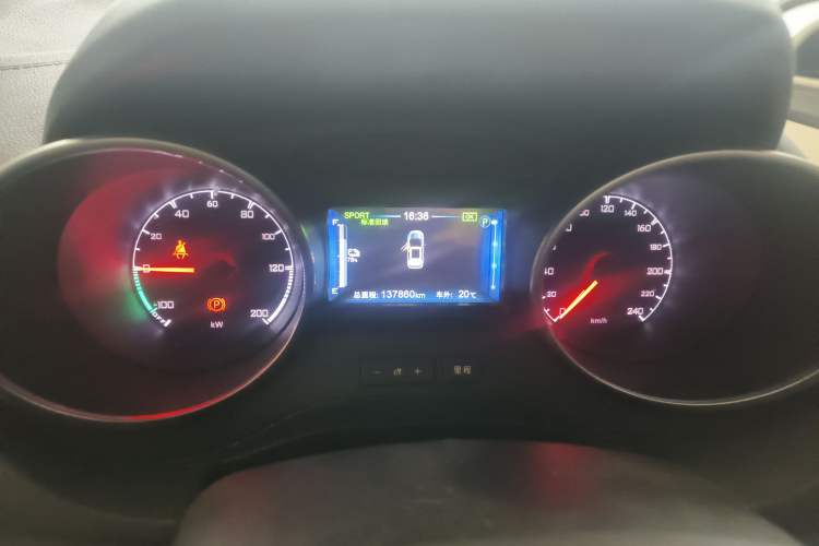 Used BYD Yuan New Energy 2018 EV360 Smart Connect Cool Edition Instrument Cluster