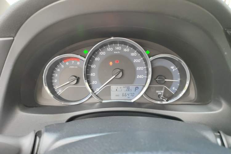 Used Toyota Corolla 2017 Revised Version 1.2T S-CVT GL Instrument Cluster