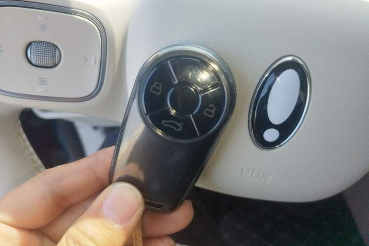 Used ORA Good Cat 2025 Model, 430 km Luxury Version Vehicle Key