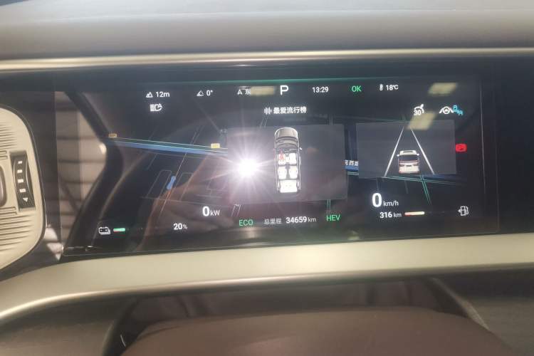 Used Denza D9 2024 DM-i 980 Four-Wheel Drive Prestige Model
