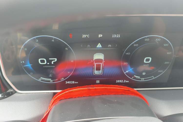 Used Hongqi HS5 2022 2.0T Smart Connect Flagship Enjoyment Purchase Edition Instrument Cluster