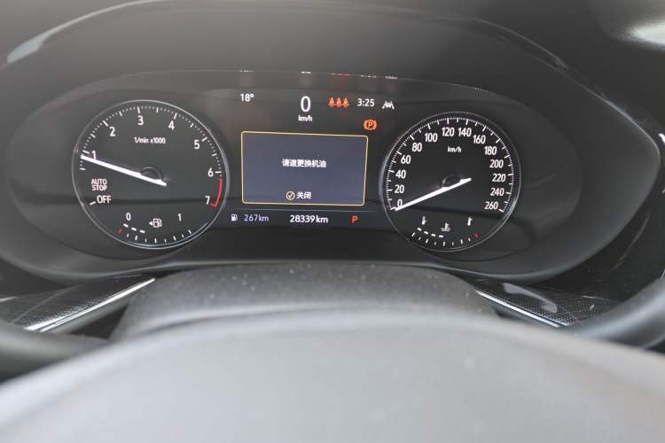 Used Buick Envision 2021 Encore Plus 652T Five-Seat Luxury Model Instrument Cluster