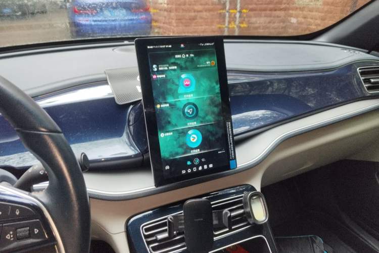 Used BYD Qin PLUS 2024 Honor Edition EV 510KM Beyond Model Audio And AC Panel