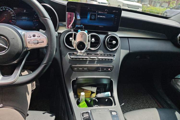 Used Mercedes-Benz C-Class 2021 C 200 L Fashion Edition Sport Version Audio And AC Panel