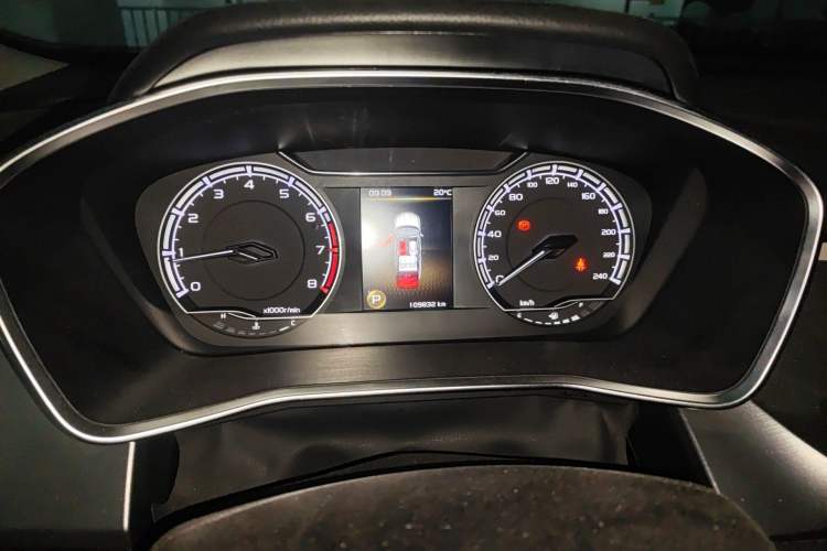 Used Geely Auto Coolray 2020 PRO 240T DCT Hunter Odometer Close Up