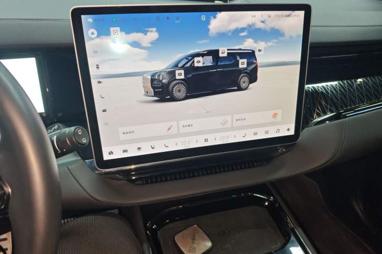 Used Zeekr 009 2022 Revised WE Version Audio And AC Panel