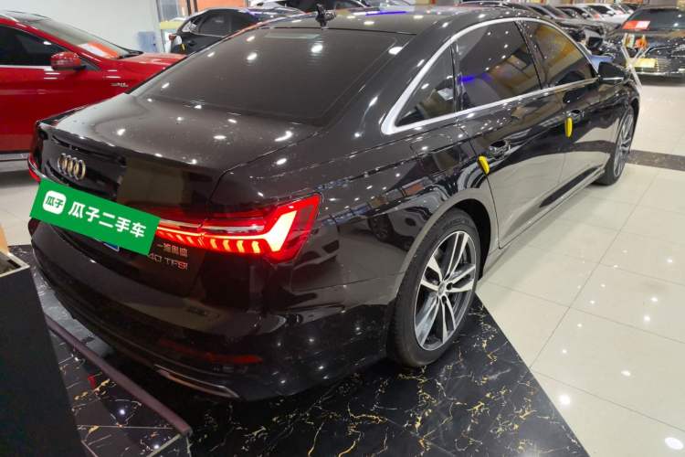 Used Audi A6L 2022 40 TFSI Luxury Dynamic Model Rear Right 45 Deg