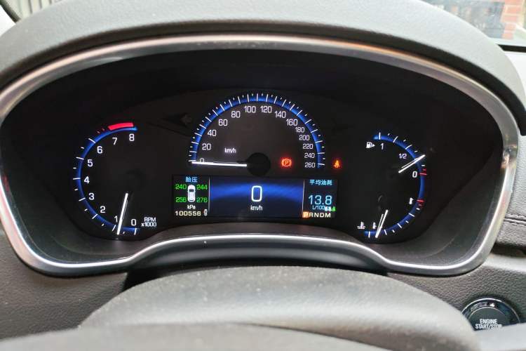 Used Cadillac SRX 2015 3.0L Elite Model Instrument Cluster