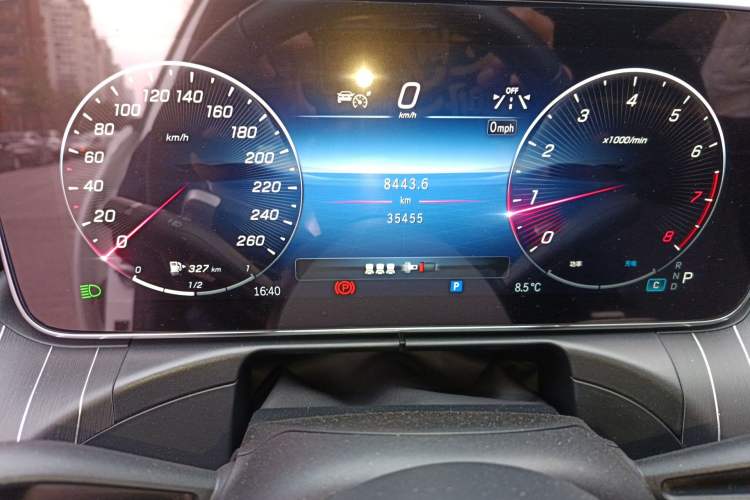 Used Mercedes-Benz C-Class 2023 C 260 L Bright Night Sports Edition Instrument Cluster