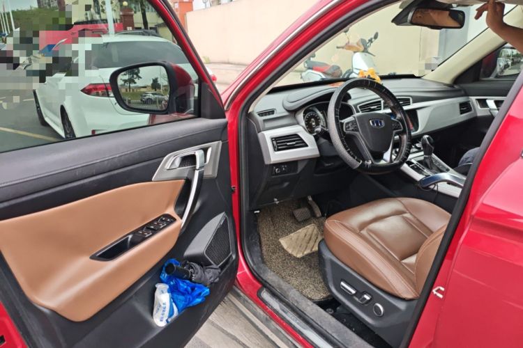 Used Geely Auto Emgrand X7 Sport 2016 1.8TD Automatic ZhiZun Version Driver Seat