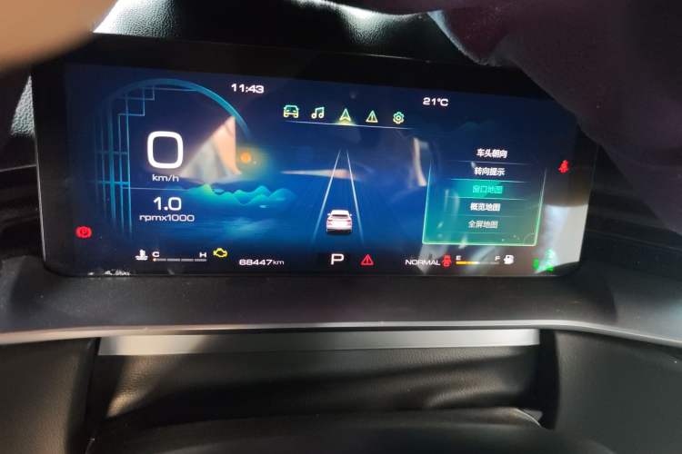 Used Haval H6 2021 3rd Generation 1.5T Automatic Two-Wheel-Drive Supreme Instrument Cluster