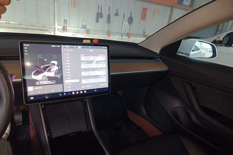 Used Tesla Model 3 2020 Revised Version Standard Range Rear-Wheel Drive – Upgraded Edition Audio And AC Panel