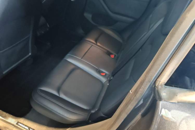 Used Tesla Model Y 2021 Performance High-Performance All-Wheel-Drive Version Left Rear Seat