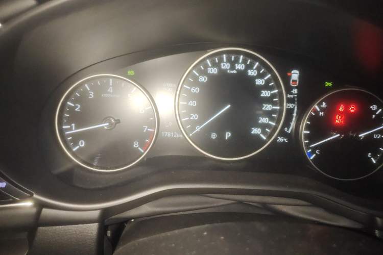 Used Mazda 3 Axela 2022 2.0L Automatic Zhiyao Edition Odometer Close Up