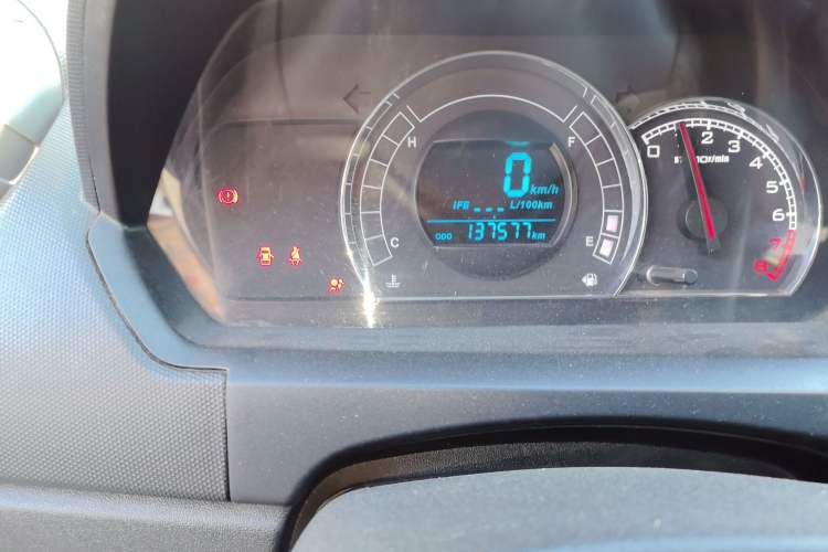 Used Great Wall M4 2012 1.5L Manual Comfort Version Odometer Close Up