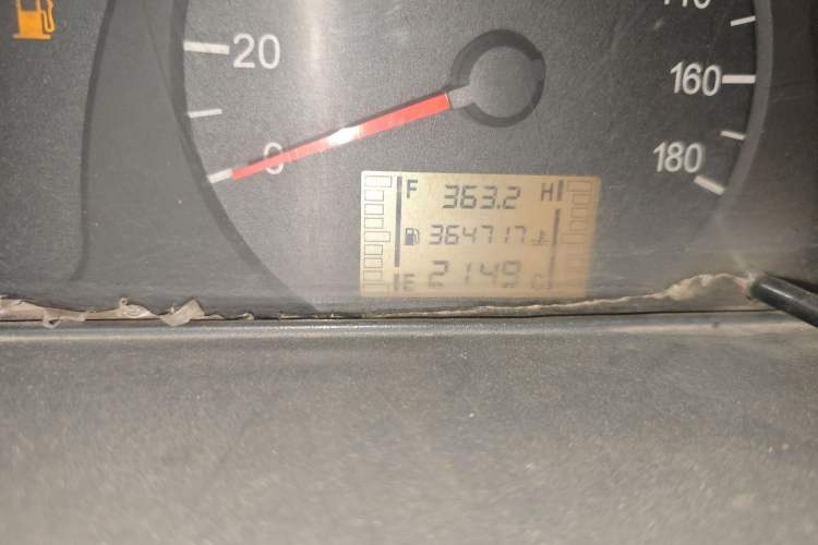 Used Wuling Zhiguang 2010 1.0L Liye Edition Odometer Close Up