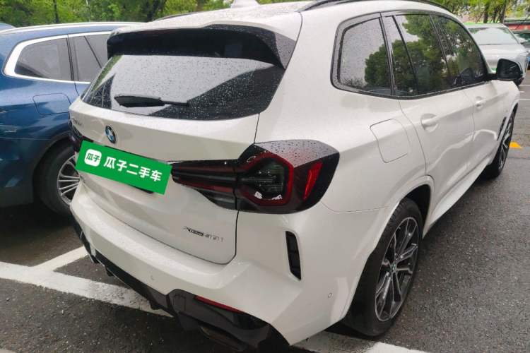 Used BMW X3 2023 xDrive30i Leading Model M Night Edition Package Rear Right 45 Deg