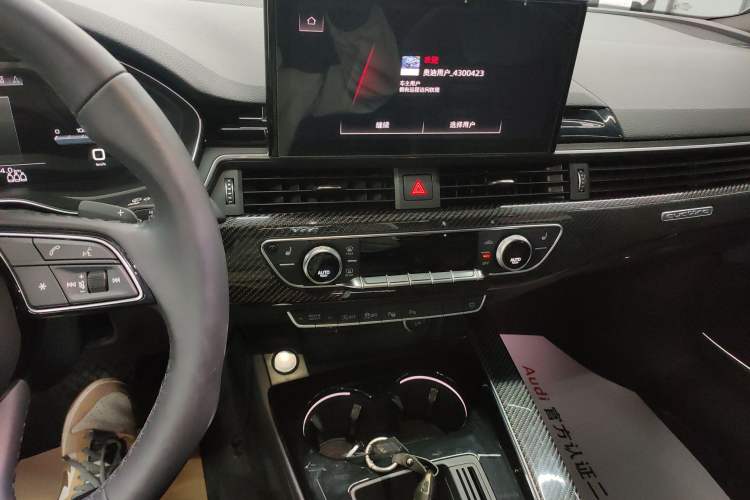 Used Audi A4L 2022 45 TFSI quattro Prestige Dynamic Edition Audio And AC Panel