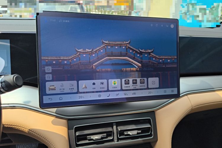 Used BYD Song L DM-i 2024 160km Beyond Edition Audio And AC Panel