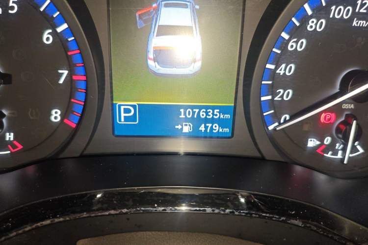 Used Venucia D60 2020 1.6L XL CVT Enjoyment Edition Odometer Close Up