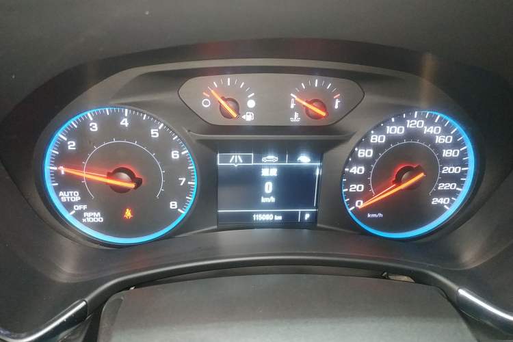 Used Chevrolet Equinox 2019 535T Automatic Lingjie Edition China V Standard Instrument Cluster