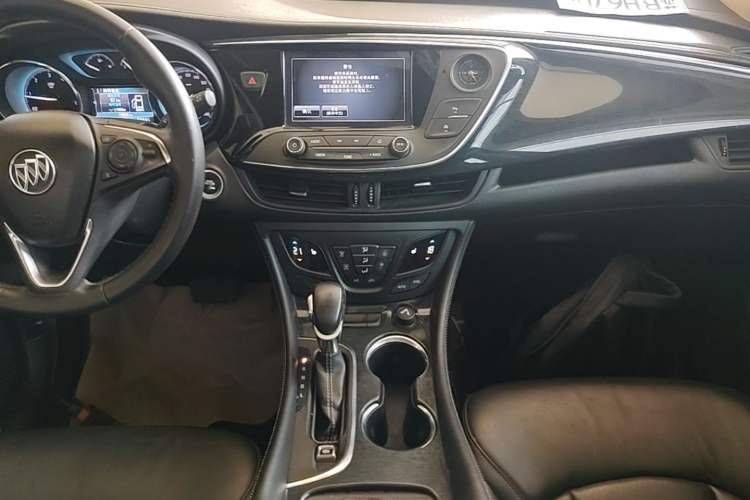 Used Buick Envision 2014 28T Four-Wheel Drive Elite Model Audio And AC Panel