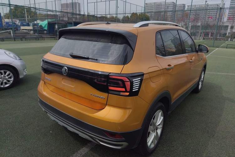 Used Volkswagen T-Cross 2020 1.5L Automatic Comfort Edition Rear Right 45 Deg